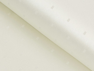Luxusný teflónový obrus - vanilkový s lesklými obdĺžničky - GUĽATÝ