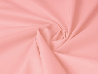 Bavlnená jednofarebná látka - plátno SUZY - pastelovo ružová - šírka 150 cm
