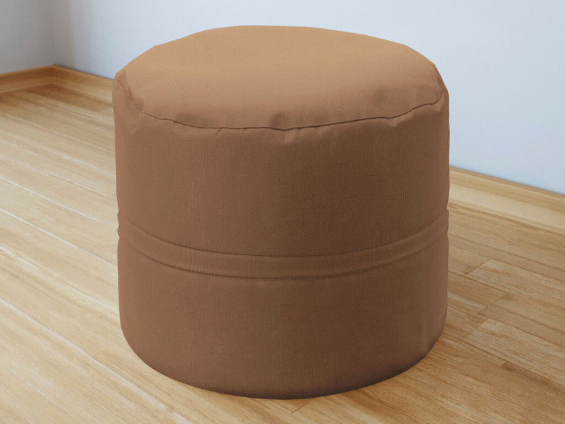 Bavlnený sedacie bobek 50x40 cm - hnedý