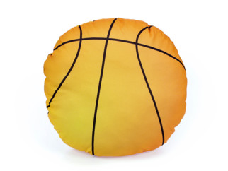 Detský vankúšik - vzor basketbalová lopta