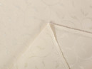 Luxusná teflónová látka na obrusy - BÉŽOVÁ S ORNAMENTAMI - šířka 160cm
