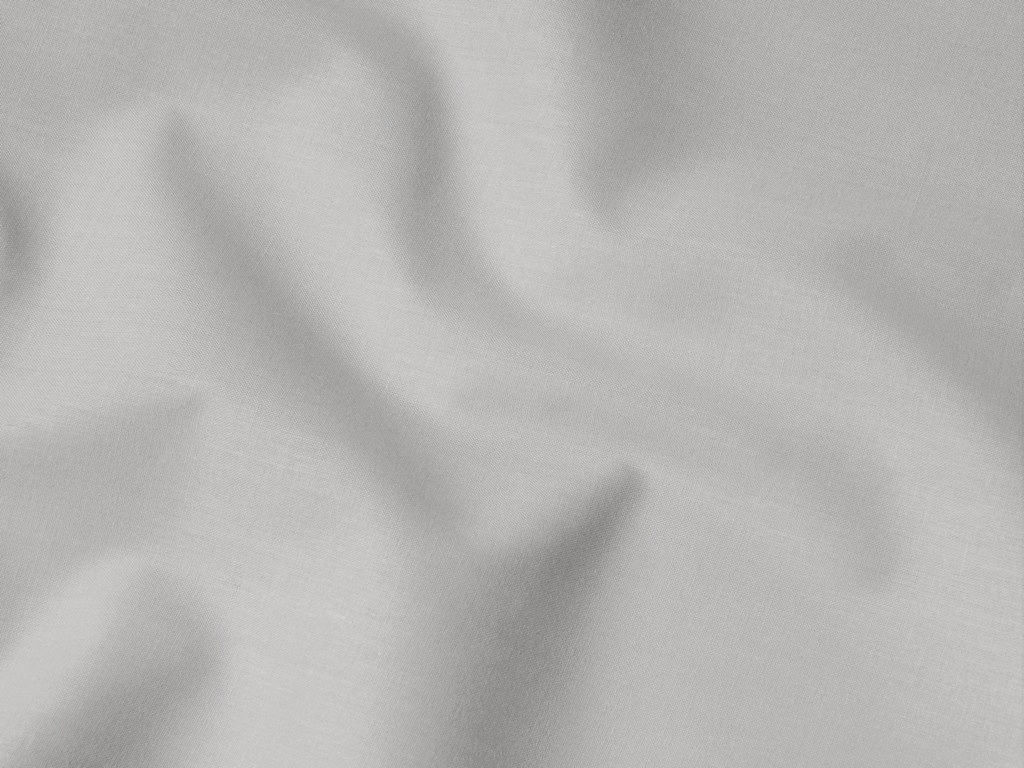 Bavlnená jednofarebná látka - plátno Suzy - svetlo sivá