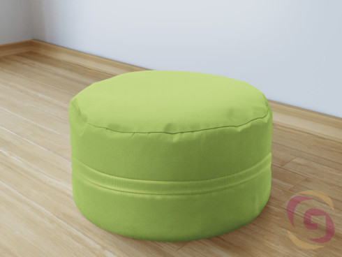 Bavlnený sedacie bobek - zelený