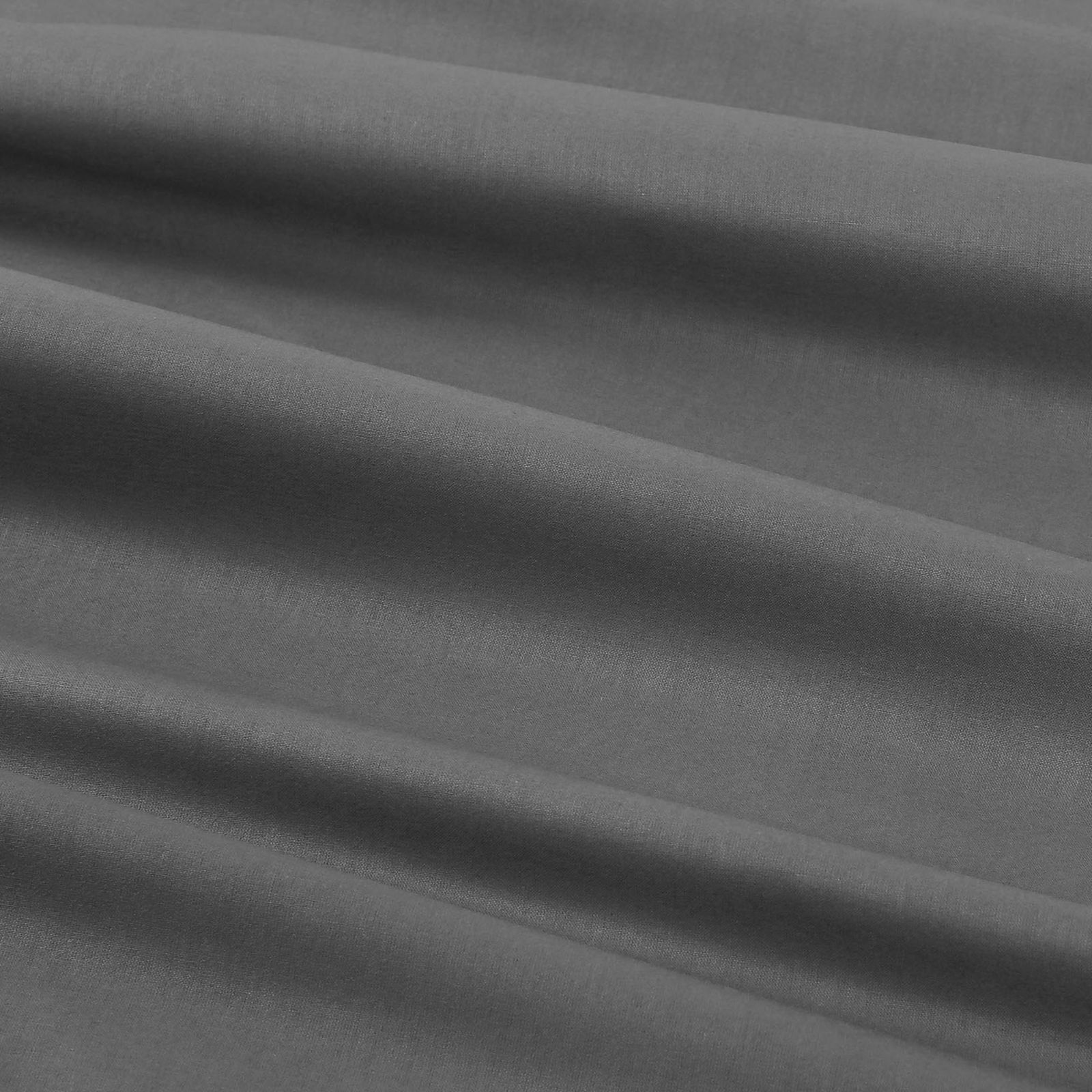 Bavlnené posteľné obliečky - tmavo sivé