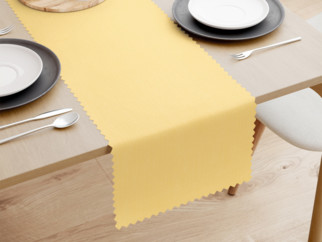 Teflónový behúň na stôl - svetle žltý