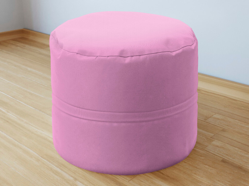Bavlnený sedacie bobek 50x40 cm - ružový