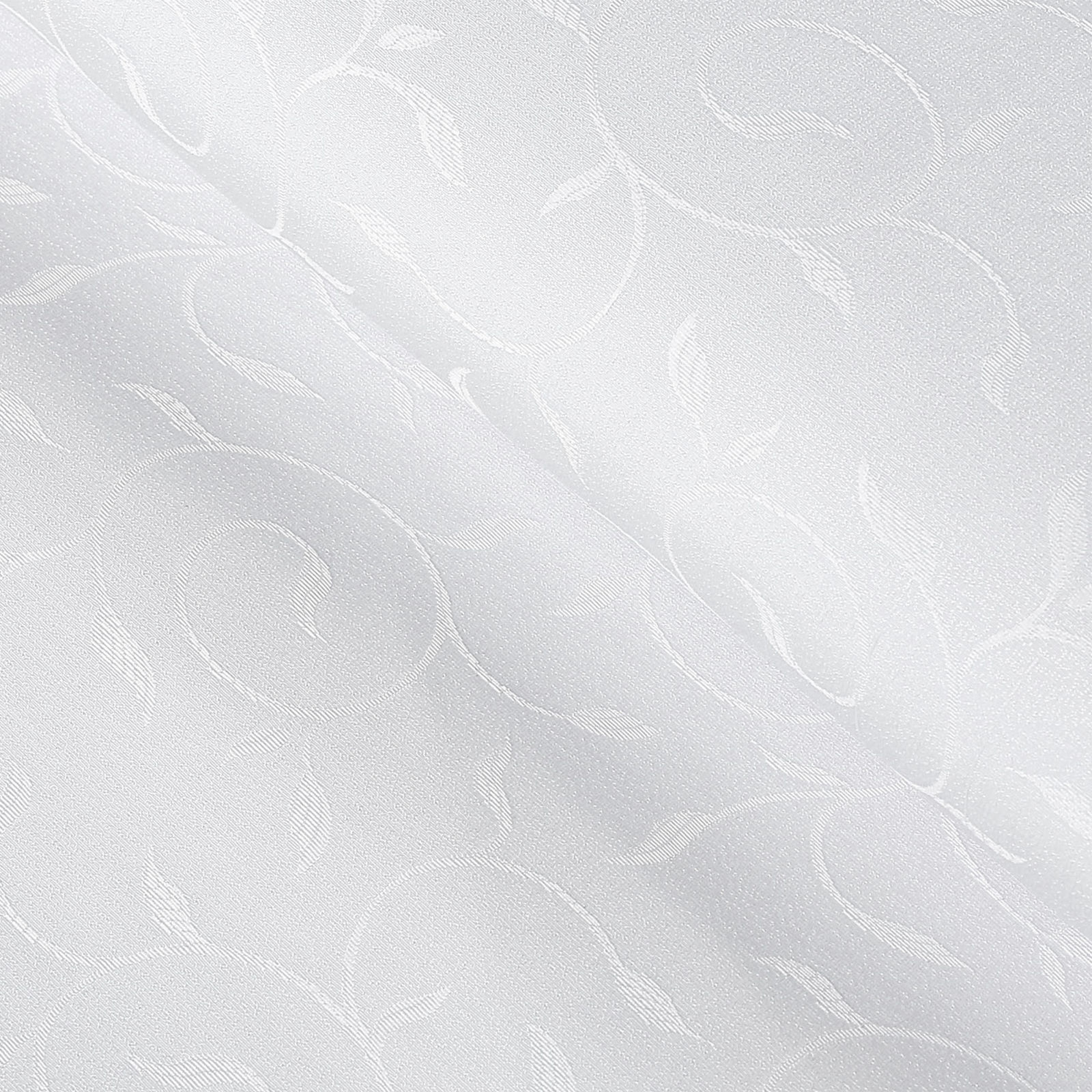 Teflónová látka na obrusy - biela s velkými ornamentami