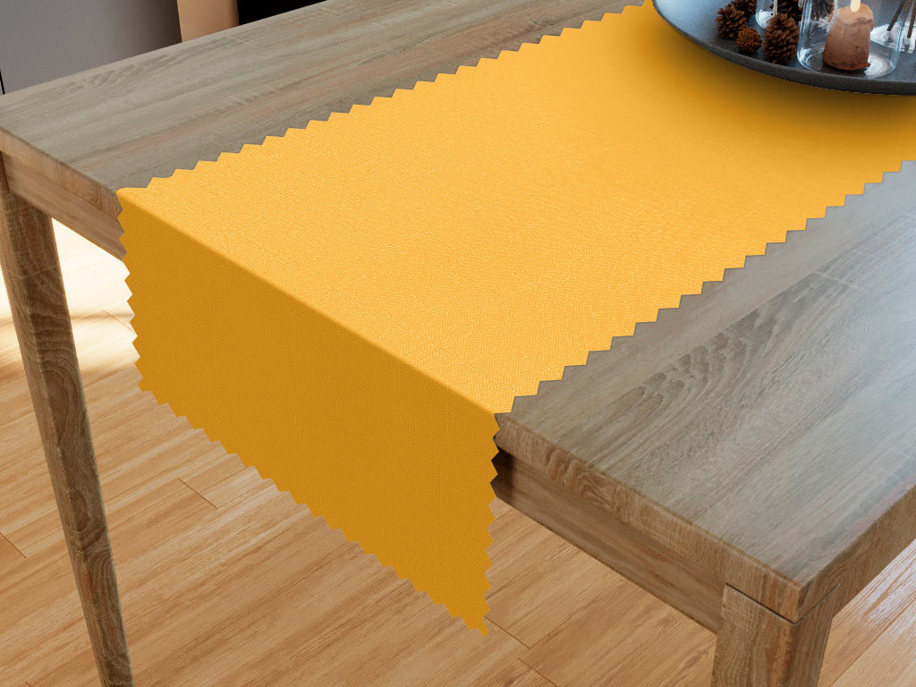Behúň na stôl teflónový - sýto žltý