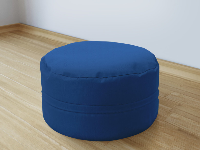 Bavlnený sedacie bobek 50x20 cm - kráľovsky modrý