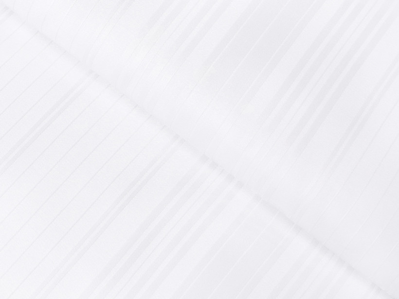 Damašková látka so saténovým vzhľadom Deluxe - biele prúžky