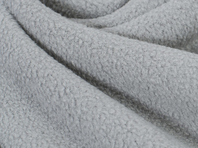 Polar fleece antipilling - sivý