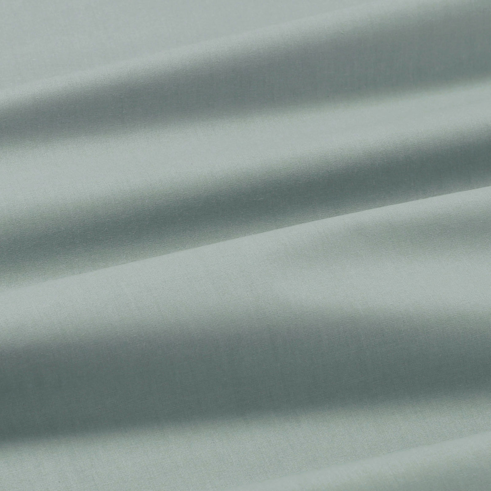 Bavlnená jednofarebná látka - plátno Suzy - sivozelená