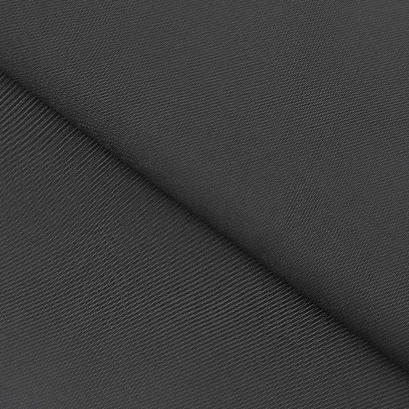 Dekoračná jednofarebná látka Rongo - tmavo sivá