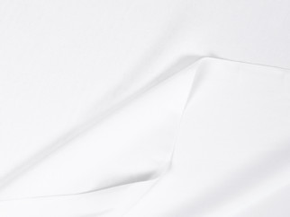 Dekoračná látka - biela so saténovým leskom - šírka 140, 280 cm