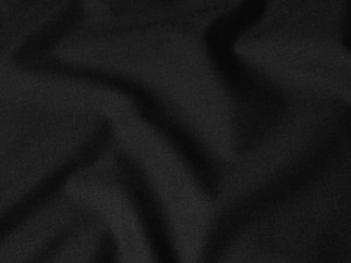 Okrúhly bavlnený obrus - čierny