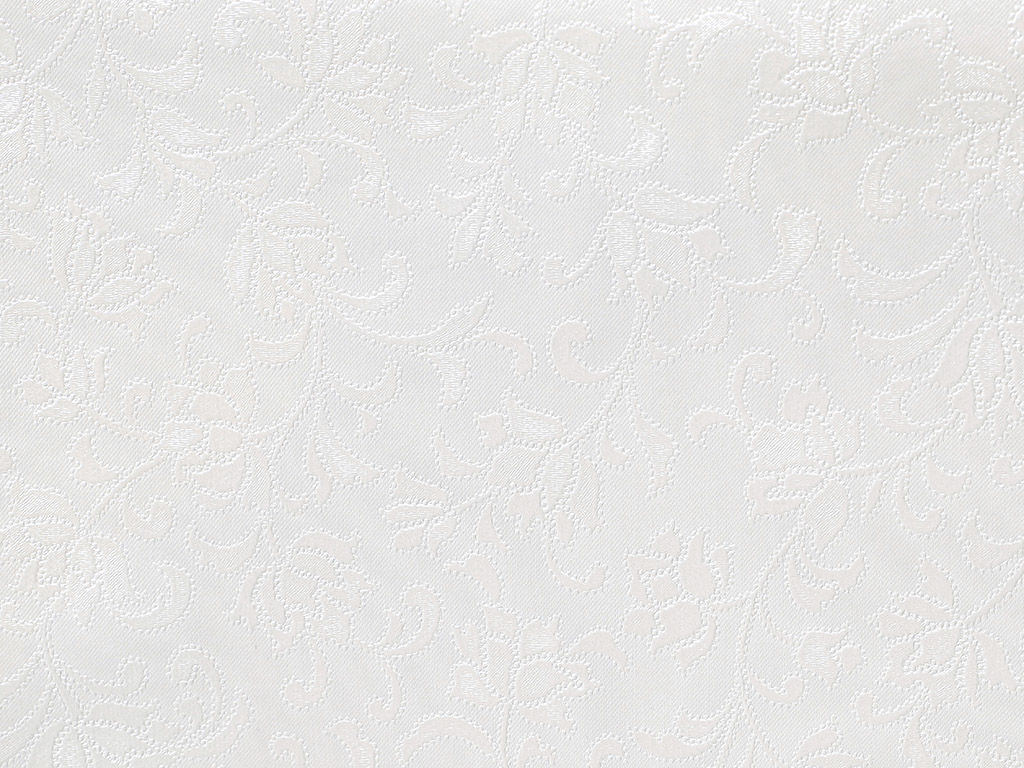 PVC obrusovina s textilným podkladom - kvety na bielom