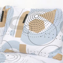 Bavlnené posteľné obliečky Deluxe - geometrické línie a obrazce