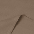 Bavlnená jednofarebná látka - plátno SUZY - hnedá - šírka 160 cm
