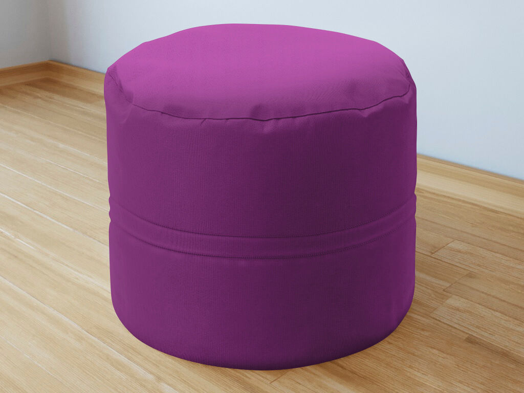 Bavlnený sedacie bobek 50x40 cm - fialový