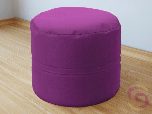 Bavlnený sedacie bobek fialový - detail 2