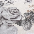 Dekoračný záves na mieru LONETA - vzor veľké sivé ruže