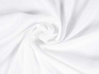 Dekoračná látka - biela so saténovým leskom - šírka 140, 280 cm