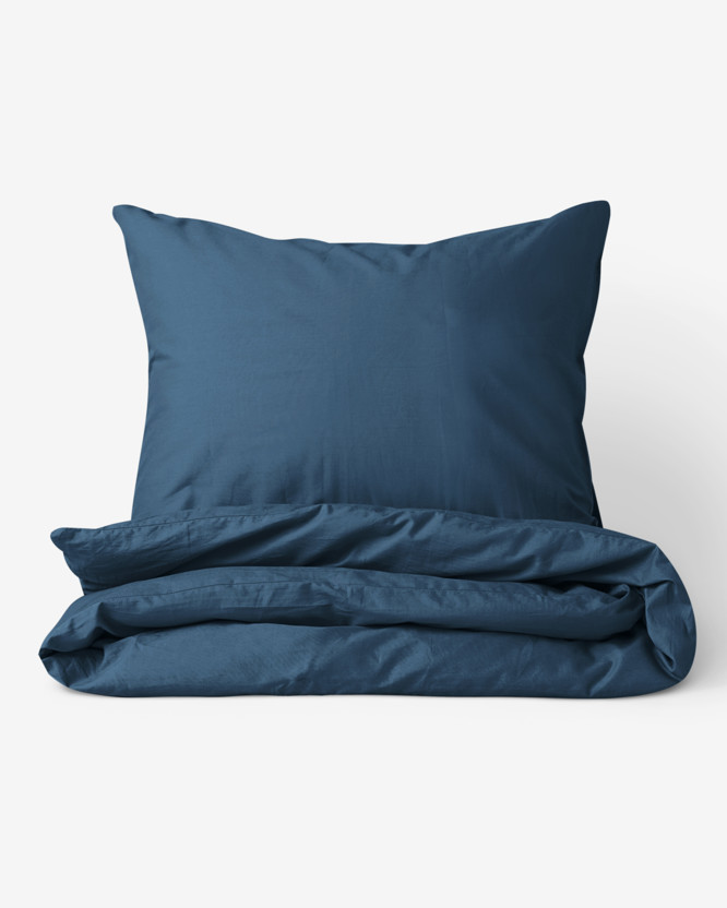 Bavlnené posteľné obliečky - námornícke modré