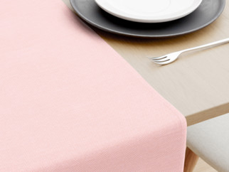 Dekoračný behúň na stôl s teflónovou úpravou - ružový