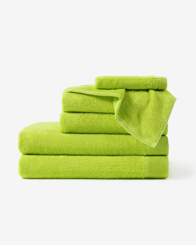 Modalový uterák/osuška s prírodným vláknom - zelený