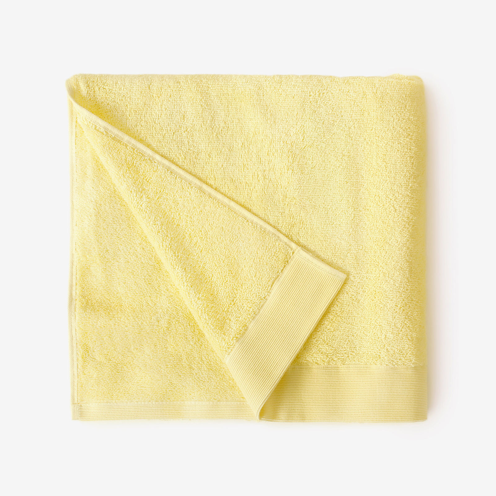 Modalový uterák/osuška s prírodným vláknom - svetlo žltý