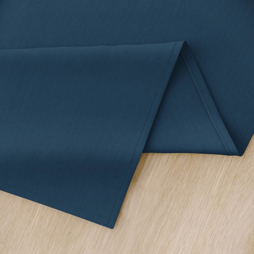 Hranatý obrus 100% bavlnené plátno - námornícky modrý