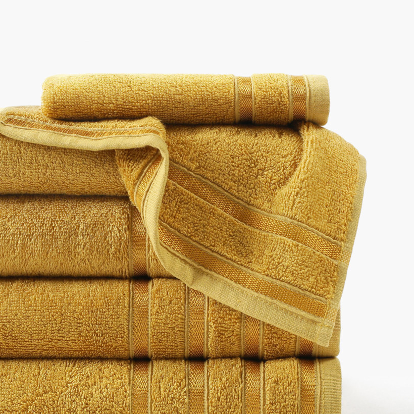 Bambusový uterák/osuška Bamboo Lux - zlatý