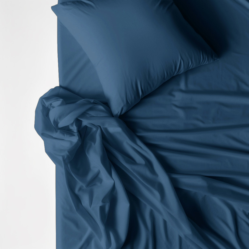 Bavlnené posteľné obliečky - námornícke modré