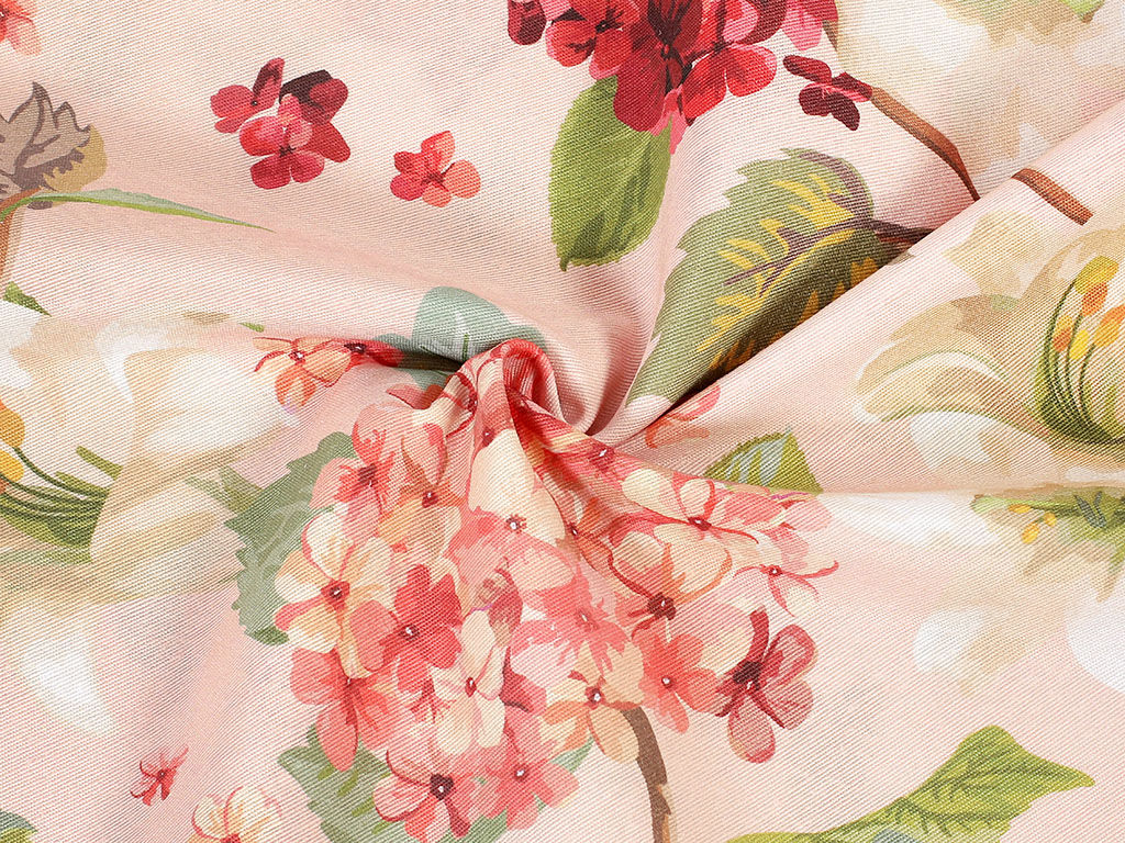 Dekoračná látka Loneta - jarné kvety