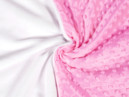 Detská deka MINKY - sýto ružová - 75x100 cm