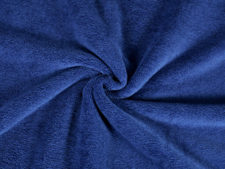 Froté Velur kráľovsky modré obojstranné, metráž š. 150 cm