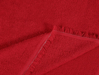 Froté červené obojstranné, metráž š. 150 cm