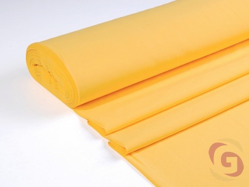 Dekoračná jednofarebná látka Rongo žltá