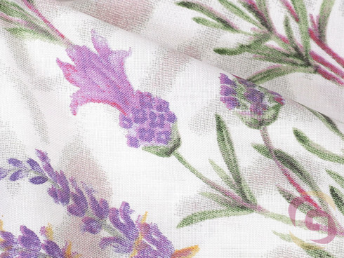 Bavlnené plátno SIMONA - levandule z Provence