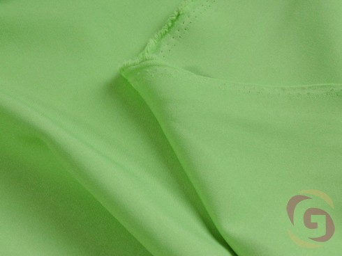 Dekoračná jednofarebná látka zelená - detail 2