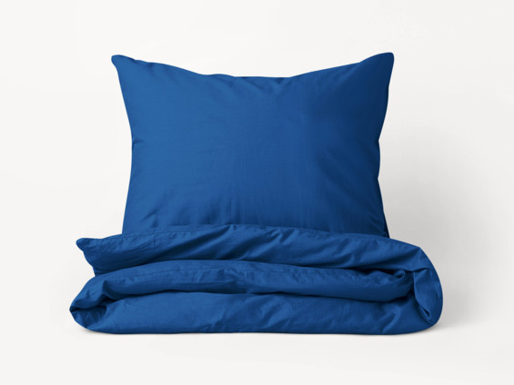 Bavlnené posteľné obliečky - kráľovsky modré