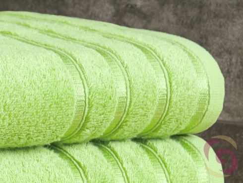 Bambusový uterák/osuška BAMBOO LUX - svetlo zelený