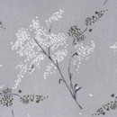 Bavlnené plátno SIMONA - vzor 933 japonské kvety na sivom - metráž š. 145cm