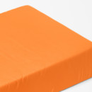 Bavlnená napínacia plachta - oranžová