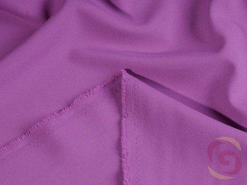 Dekoračná jednofarebná látka lila - detail 2