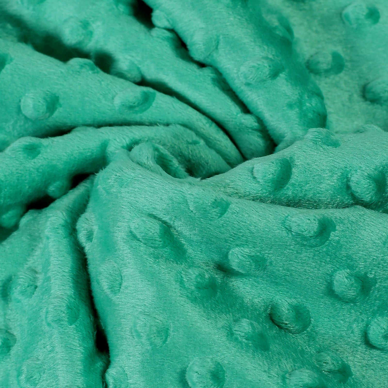 Detská deka Minky - zelená - 75x100 cm