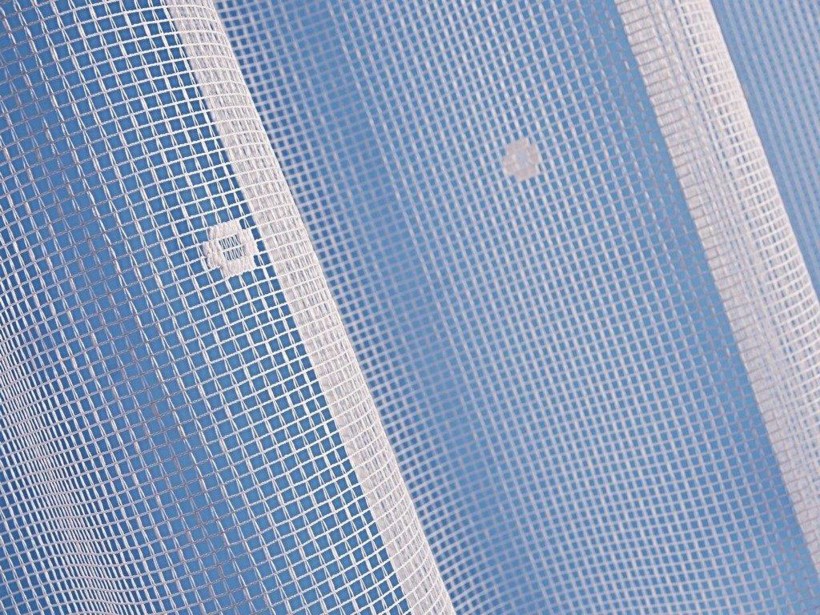 Žakárová záclona Tylex - krúžky - metráž