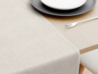 Behúň na stôl 100% bavlnené plátno - prírodný režný