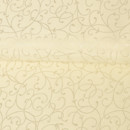 Dekoračná látka na obrusy - vanilková perokresba - šírka 150, 300 cm
