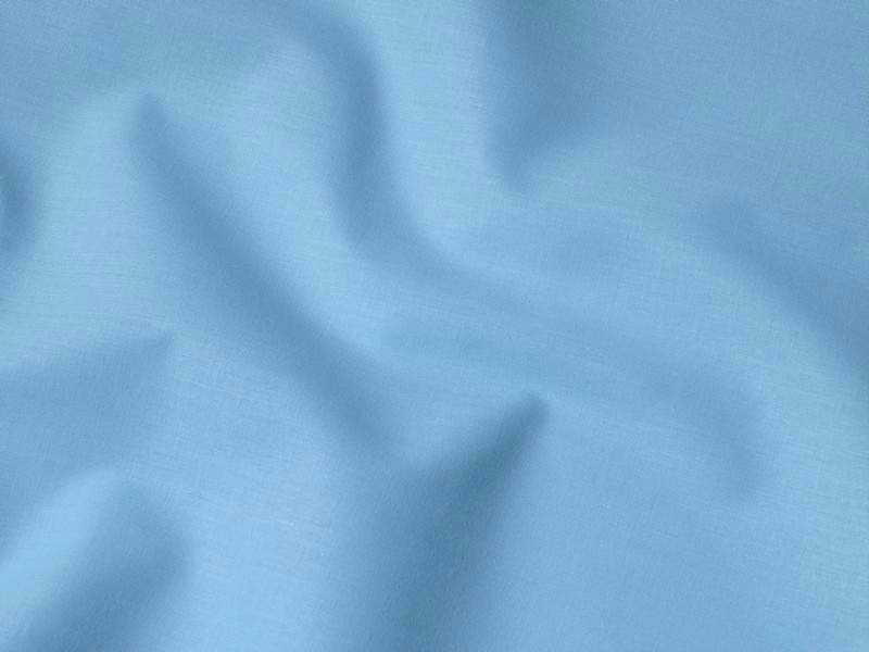 Bavlnená jednofarebná látka - plátno Suzy - nebesky modrá